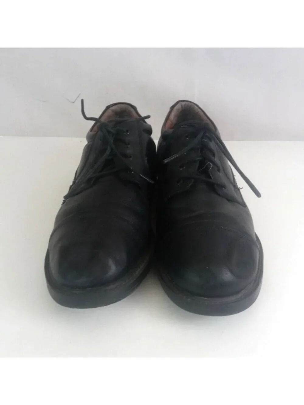 Puritan Men's Black Leather Oxford Dress Shoes Size 9